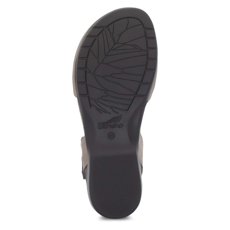 Dansko Rowan Sandal for Women - Memory Foam and Cork Footbed for Comfort and Arch Support - Lightweight Rubber Outsole for Long-Lasting Wear Taupe 7.5-8 M US - Image 3